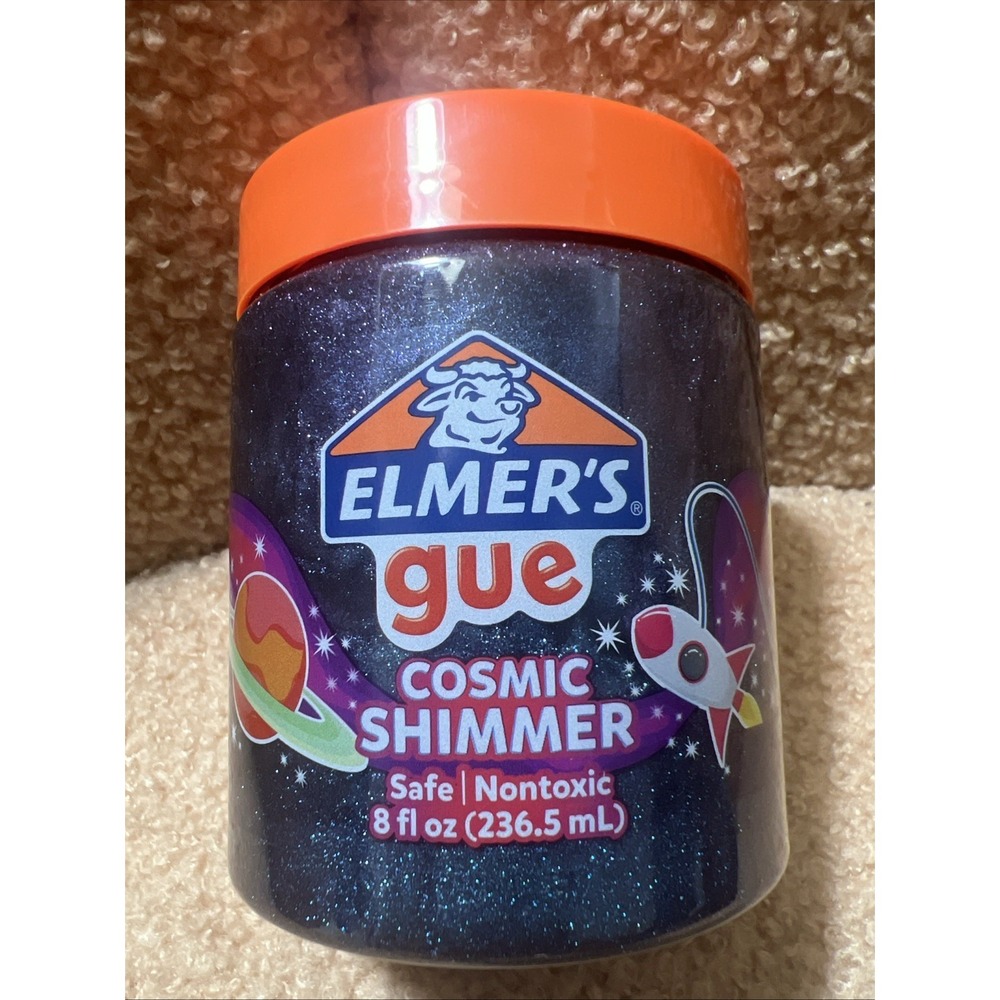 Elmer's GUE Pre Made Slime, Cosmic Shimmer Glitter Slime